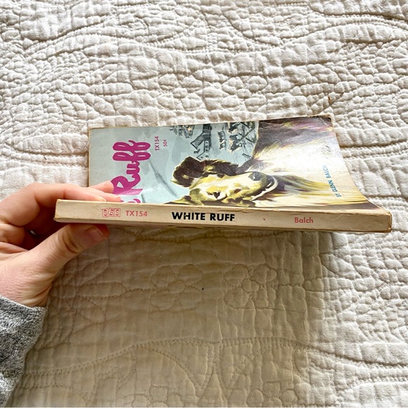 Vintage 50s paperback book White Ruff by Glenn Balch dog collie - Picture 6 of 6